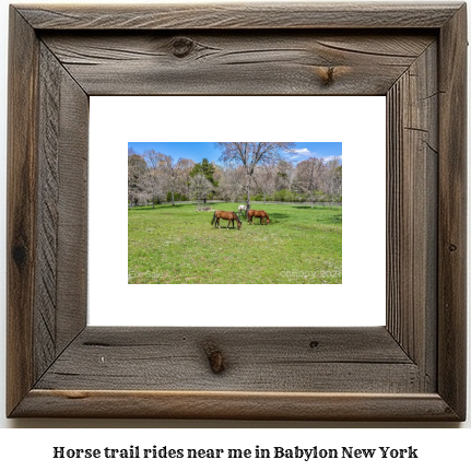 horse trail rides near me in Babylon, New York